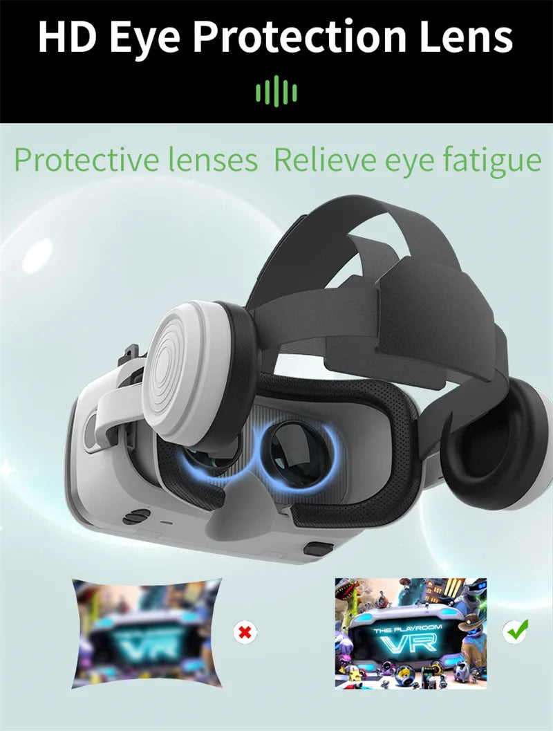 MetaNexusXR G15E VR headset streams IMAX 3D content with phone and joystick compatibility | MetaNexusXR