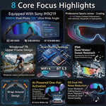 MetaNexusXR AI smart glasses for outdoor sports: 800W camera, 100+ translations, 1200P video, voice assistant. | MetaNexusXR