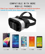 MetaNexusXR V5 VR headset with phone, showcasing IMAX 3D video capabilities. | MetaNexusXR