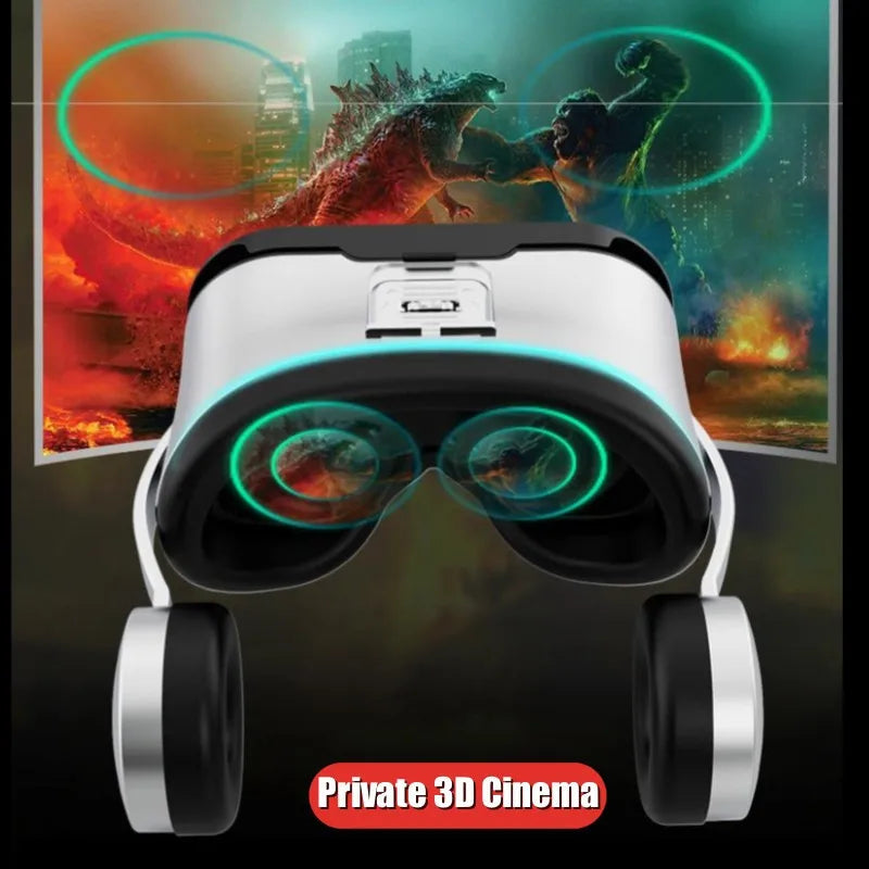 MetaNexusXR J60 4K wireless VR headset with stereo 3D smartphone docking cradle | MetaNexusXR