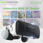 MetaNexusXR VR headset with built-in IMAX display and joystick for immersive 3D movies and mobile gaming | MetaNexusXR