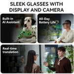 Rokid Glasses lightweight AR smartglasses take photos navigate in real time translate teleprompters AI Glasses Metanexus XR