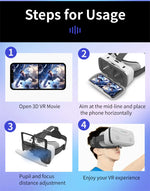 G15 IMAX VR goggles with joystick for 4.7–7 in smartphones on display | MetaNexusXR