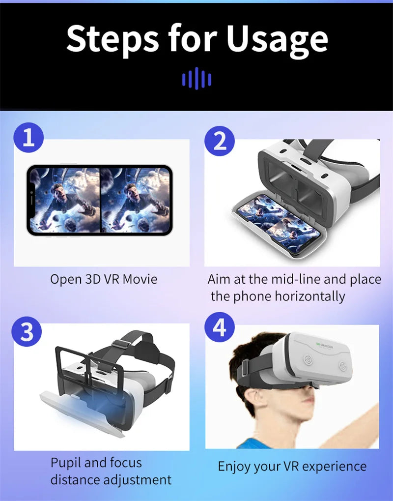G15 IMAX VR goggles with joystick for 4.7–7 in smartphones on display | MetaNexusXR