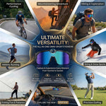MetaNexusXR AI smart glasses for outdoor sports: 800W camera, 100+ language translation, 3000W photos, 1200P video, voice assistant, Bluetooth. | MetaNexusXR
