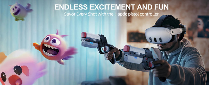 Meta Quest 3S electric pistol grip Metanexus XR