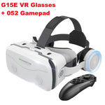 MetaNexusXR G15E VR headset displaying a 3D movie, compatible with 4.7-7" phones and joysticks. | MetaNexusXR