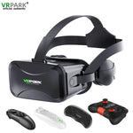 MetaNexusXR J30 4K VR headset box with 6.7" phone inside, showcasing immersive 3D viewing. | MetaNexusXR