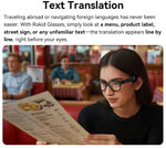 Rokid Glasses lightweight AR smartglasses take photos navigate in real time translate teleprompters AI Glasses Metanexus XR