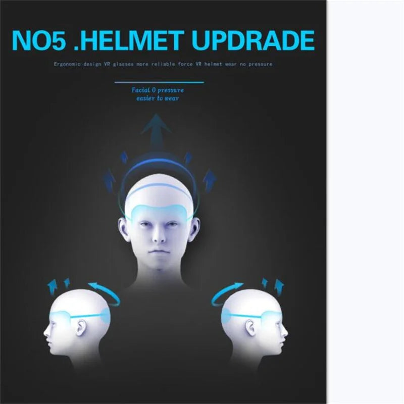 Virtual Reality VR Glasses for Phone IMAX Huge Screen 3D Glasses Google Cardboard Box VR Headset Helmet with Fan,Support Gamepad Metanexus XR