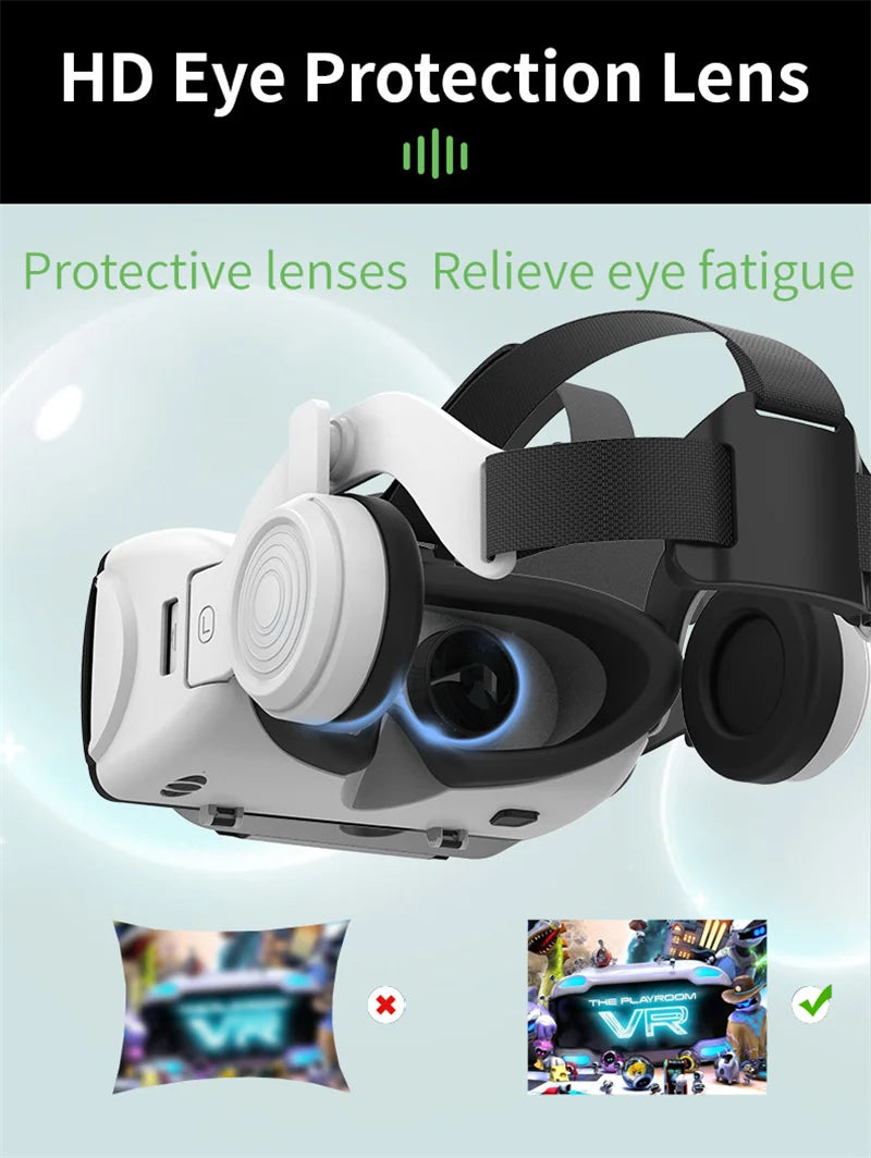 Smartphone-powered VR headset displays IMAX 3D movie while user navigates with joystick | MetaNexusXR