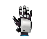 MetaNexusXR: User with SenseGlove Nova haptic gloves and bHaptics vest for realistic XR tactile feedback. | MetaNexusXR