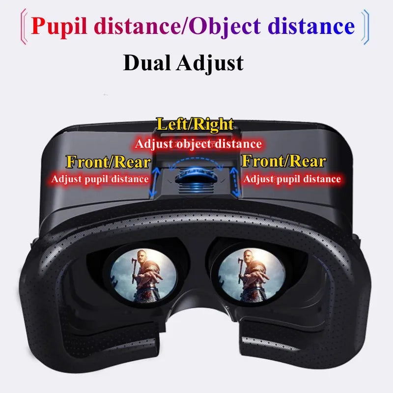 MetaNexusXR V7 4K VR headset with phone slot for immersive 3D mobile gaming and entertainment. | MetaNexusXR