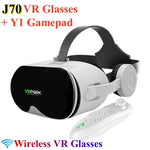 Original J70 4K Wireless Virtual Reality VR Glasses Stereo 3D Videos Google Cardboard Box Headset Helmet for Smartphone Max 6.7" Metanexus XR