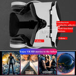 Original J70 4K Wireless Virtual Reality VR Glasses Stereo 3D Videos Google Cardboard Box Headset Helmet for Smartphone Max 6.7" Metanexus XR