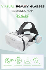 G15E VR headset streaming IMAX 3D with smartphone and joystick compatibility | MetaNexusXR