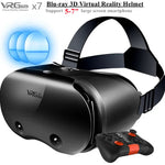 MetaNexusXR VRG X7 VR headset box showcasing VR glasses and smartphone compatibility. | MetaNexusXR