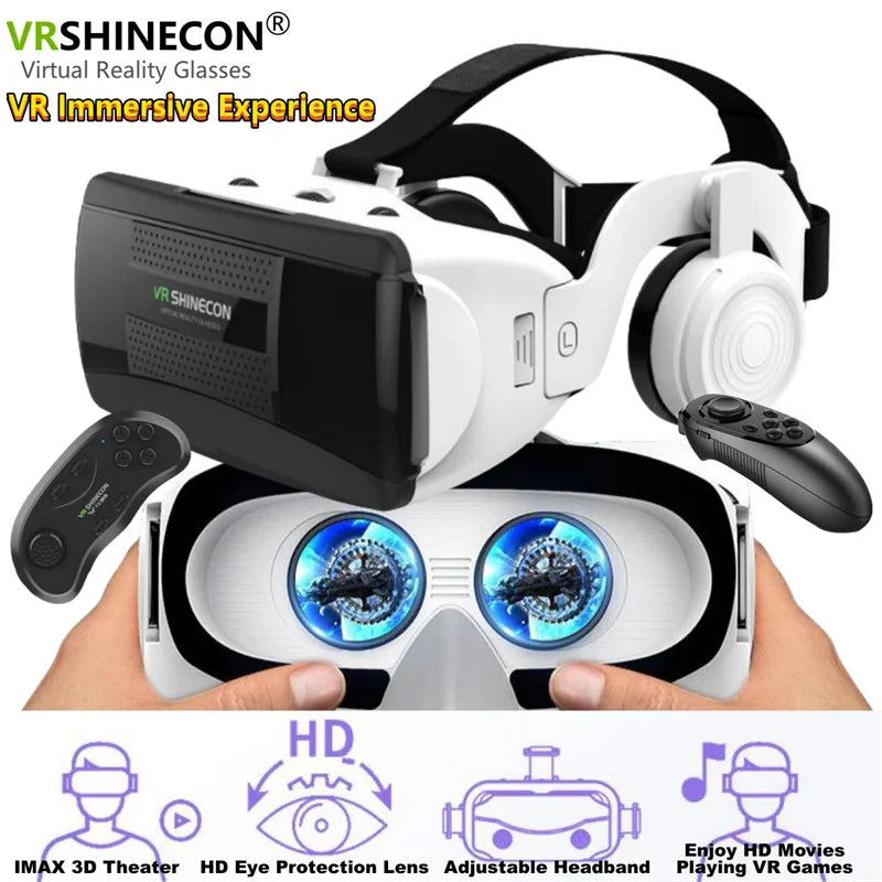 VR headset projects 3D movie onto IMAX-size screen with joystick control | MetaNexusXR