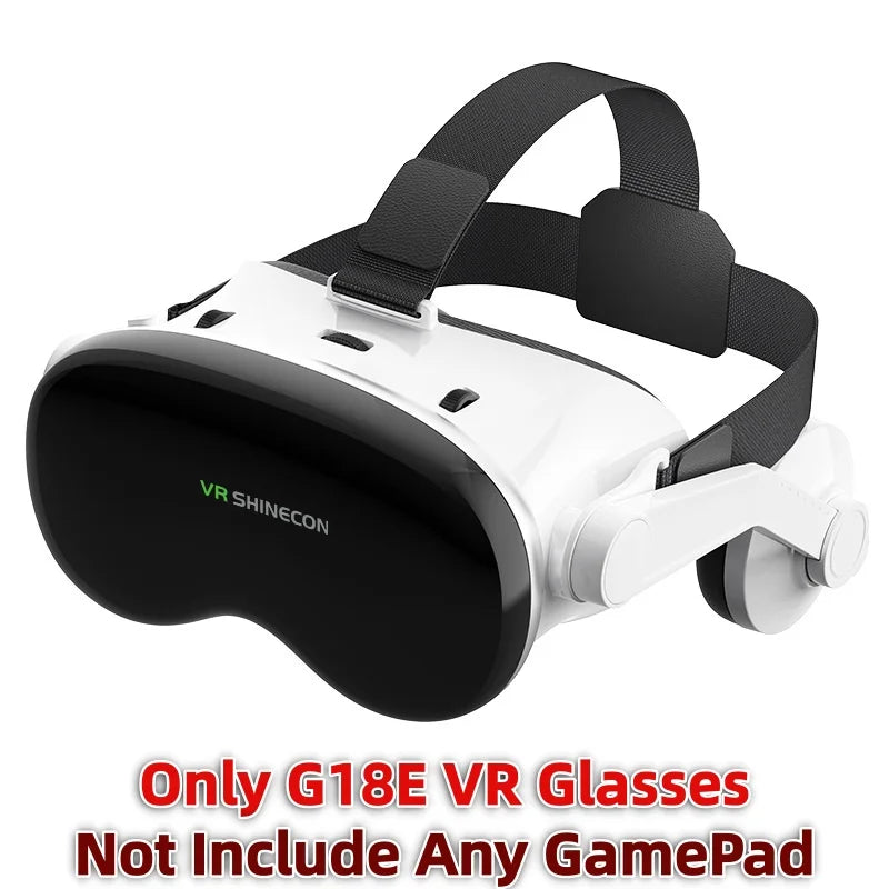 Black MetaNexusXR G18E VR headset with joystick-compatible phone slot for 4.7-7 inch screens | MetaNexusXR
