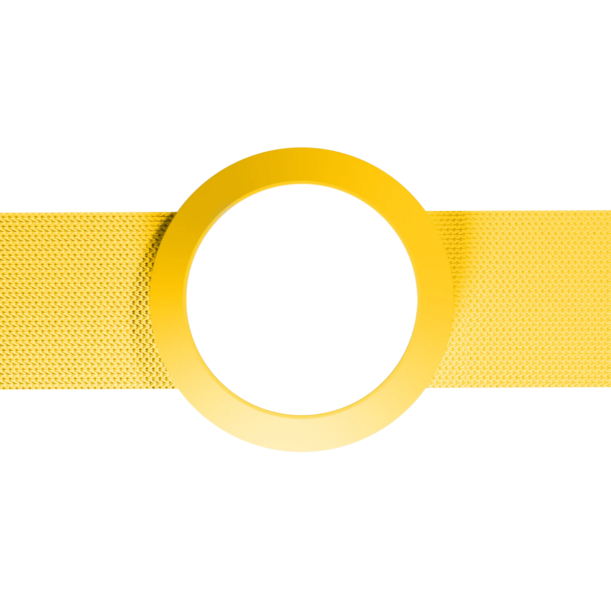 Electric Yellow Style-Set – Swappable Belt and Ring Style-Set for a Haptic Strap – yellow strap style set – photo 1 of 2