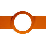 Pumpkin Orange Style-Set – Swappable Belt and Ring Style-Set for a Haptic Strap – orange strap style set – photo 1 of 2