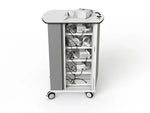 MetaNexusXR ZIOXI USB-C charging cart storing and powering multiple XR glasses. | MetaNexusXR