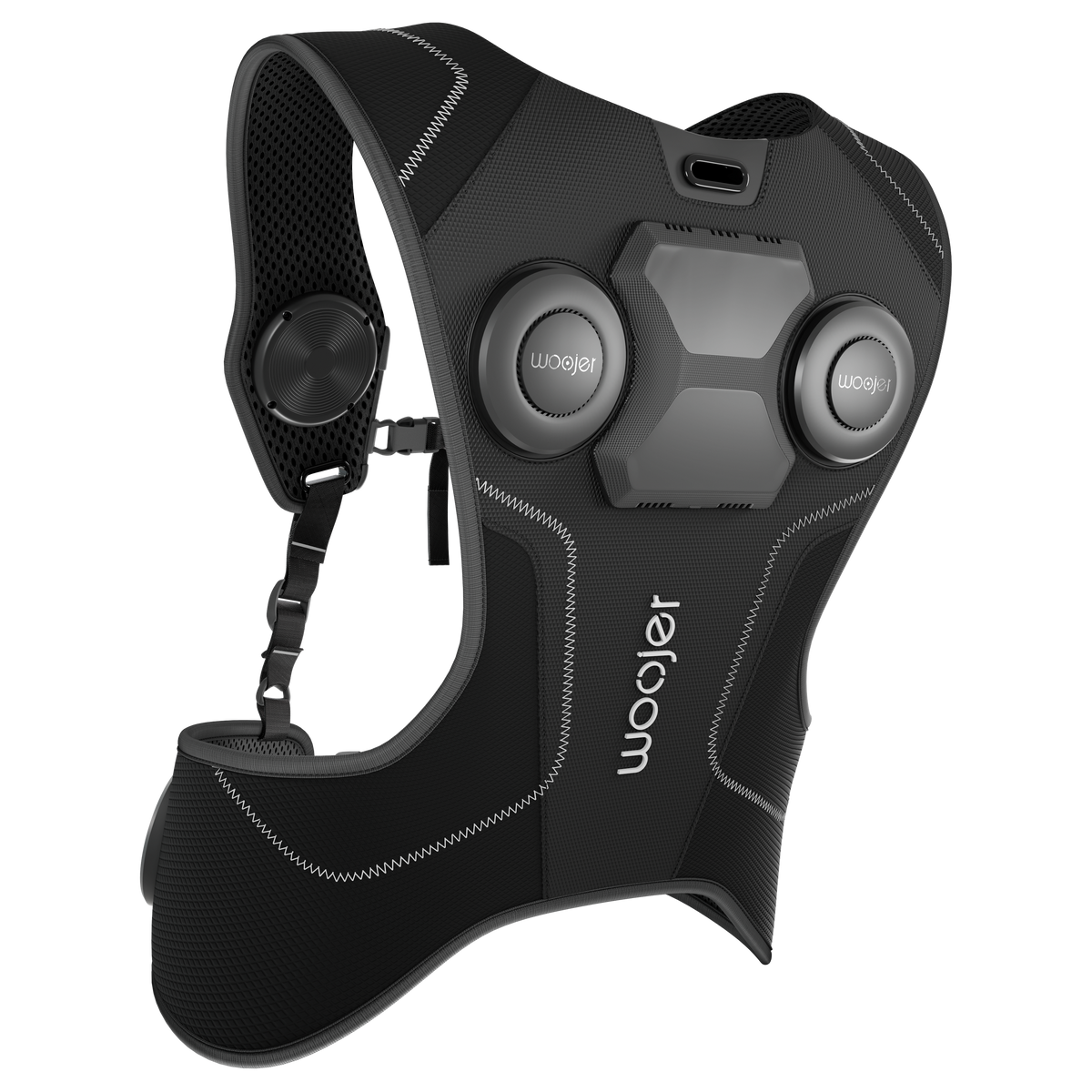Haptic Vest for Gaming – 6-Transducer 360° Vibroacoustic Vest, 10 h – haptic vest for gaming – photo 3 of 11