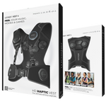 Haptic Vest for Gaming – 6-Transducer 360° Vibroacoustic Vest, 10 h – haptic vest for gaming – photo 6 of 11