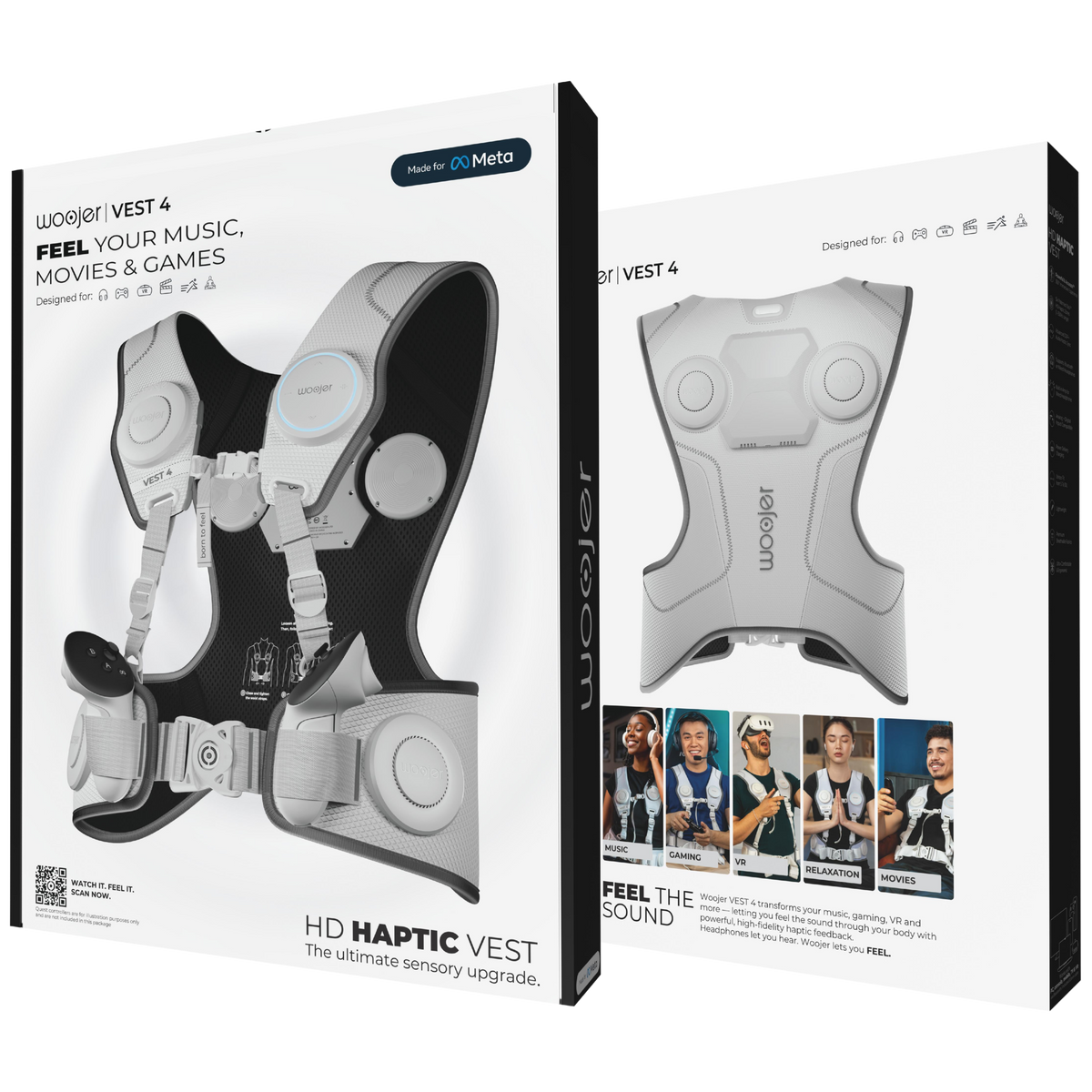 Haptic Vest for Quest 3 – 6-Transducer Vest with Controller Holsters – haptic vest quest 3 – photo 6 of 11