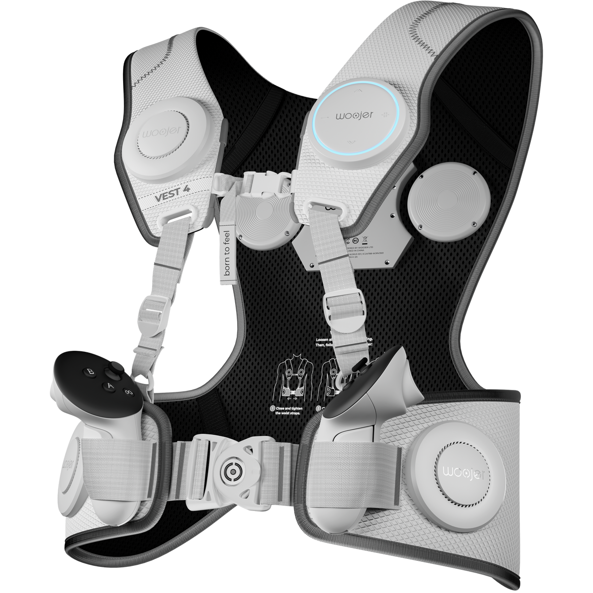 Haptic Vest for Quest 3 – 6-Transducer Vest with Controller Holsters – haptic vest quest 3 – photo 2 of 11