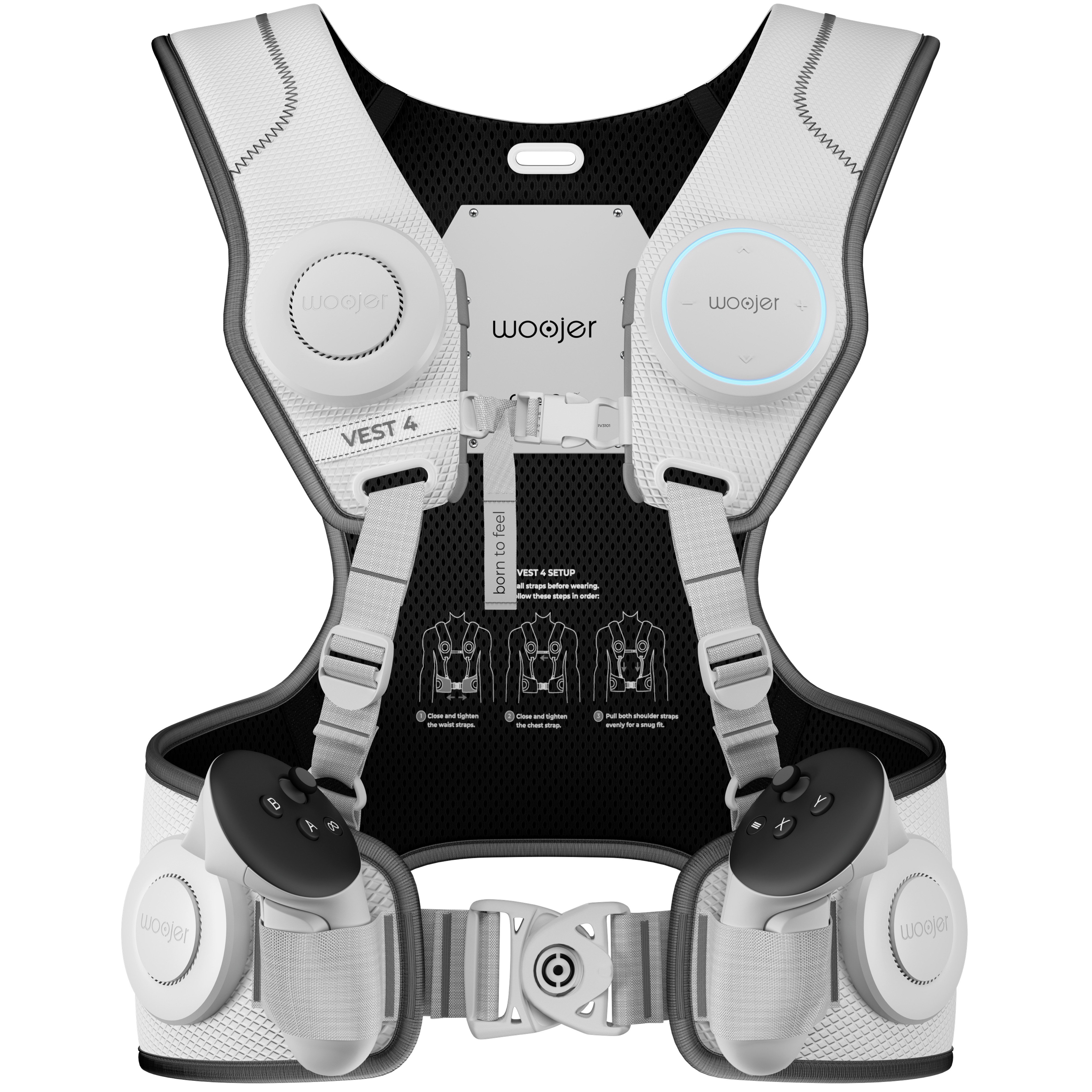Haptic Vest for Quest 3 – 6-Transducer Vest with Controller Holsters – haptic vest quest 3 – photo 1 of 11