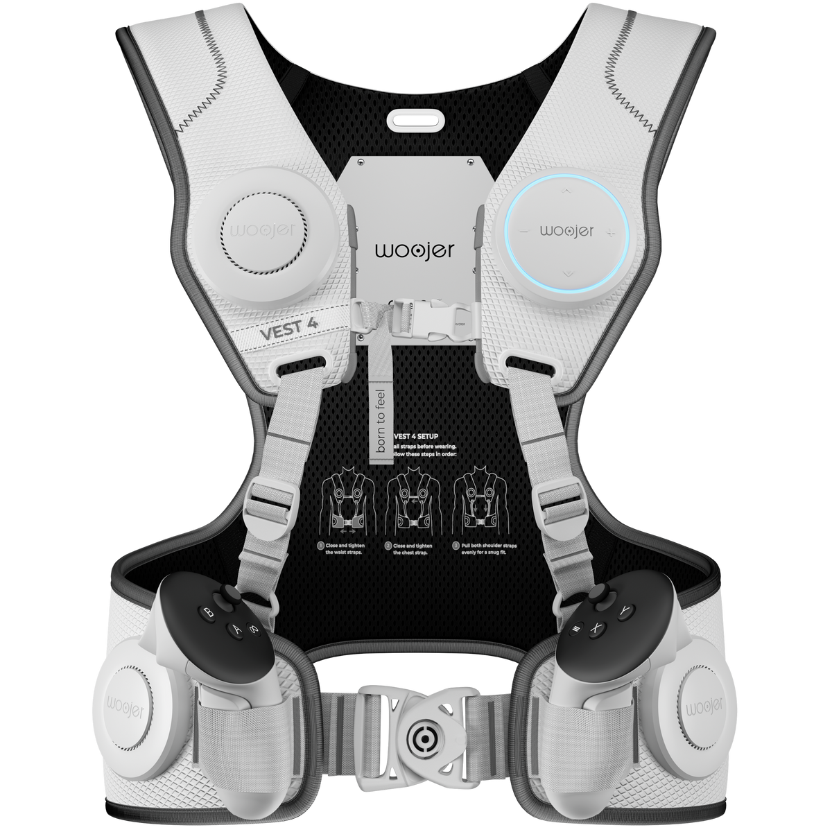 Haptic Vest for Quest 3 – 6-Transducer Vest with Controller Holsters – haptic vest quest 3 – photo 1 of 11