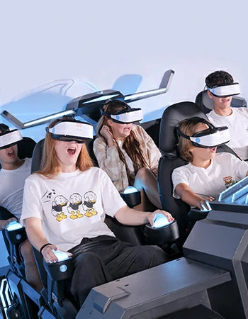 VR Ride – Six-Seat Dark Sci-Fi Motion Platform – MNX-CVR-MARS-6S – photo 8 of 11