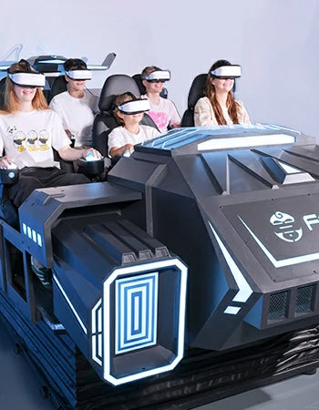 VR Ride – Six-Seat Dark Sci-Fi Motion Platform – MNX-CVR-MARS-6S – photo 11 of 11