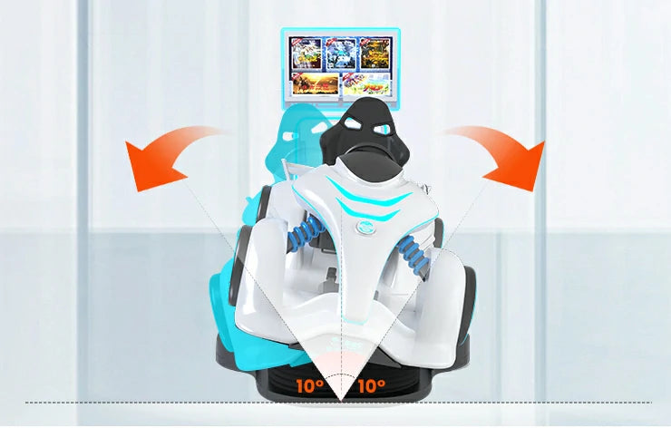 VR Go Kart – Force-Feedback Racing Simulator – MNX-CVR-KART-1P – photo 4 of 12