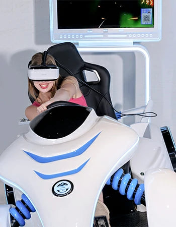VR Go Kart – Force-Feedback Racing Simulator – MNX-CVR-KART-1P – photo 11 of 12