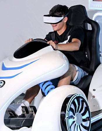 VR Go Kart – Force-Feedback Racing Simulator – MNX-CVR-KART-1P – photo 8 of 12