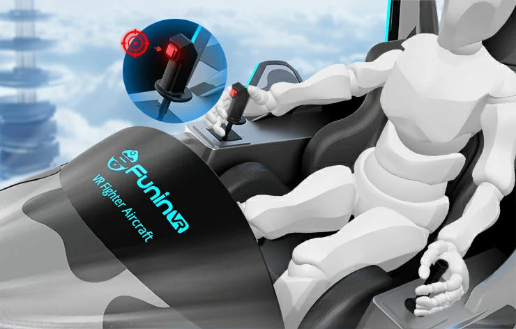 Fighter Jet Simulator – Self-Piloted VR Cockpit – MNX-CVR-JET-1P – photo 3 of 11