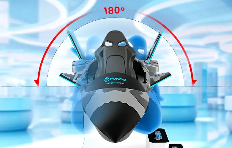 Fighter Jet Simulator – Self-Piloted VR Cockpit – MNX-CVR-JET-1P – photo 5 of 11