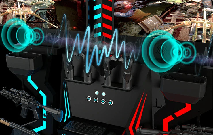 VR Shooting Game Arena – Two-Player Online Combat Station – MNX-CVR-FPSARENA-2P – photo 2 of 11