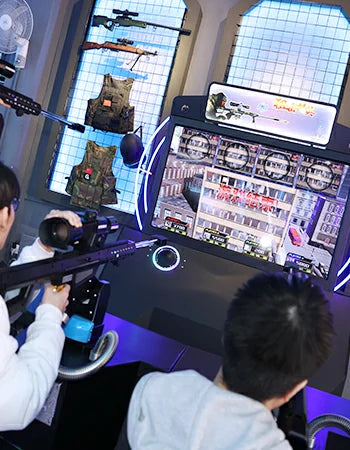 Sniper Arcade Game – Four-Player Glasses-Free AR Rifle Station – MNX-CVR-SNIPER-4P – photo 7 of 11