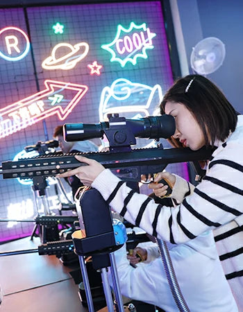 Sniper Arcade Game – Four-Player Glasses-Free AR Rifle Station – MNX-CVR-SNIPER-4P – photo 9 of 11