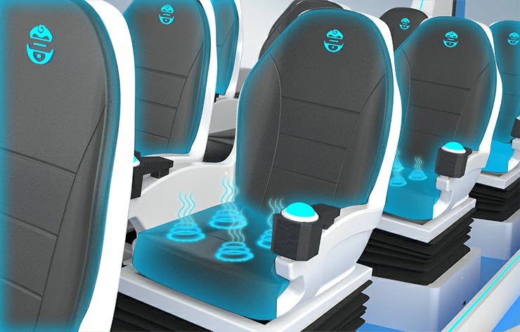 VR Theme Park Ride – 12-Seat Spaceship Motion Simulator – MNX-CVR-SPACE-12S – photo 5 of 12