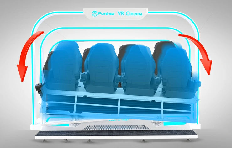 VR Cinema – Four-Seat Mobile VR Theater in 6 m² – MNX-CVR-VRCINEMA-4S – photo 5 of 12