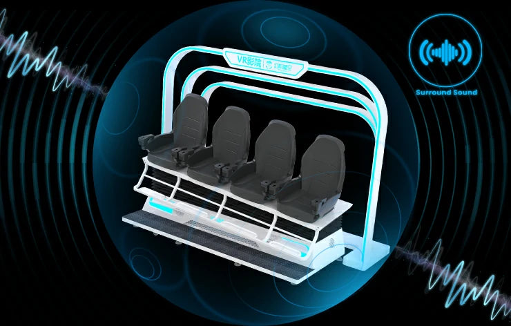 VR Cinema – Four-Seat Mobile VR Theater in 6 m² – MNX-CVR-VRCINEMA-4S – photo 4 of 12