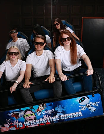 5D Cinema – 9-Seat Motion Theater with Wind, Snow and Bubbles – MNX-CVR-5DCIN-9S – photo 7 of 11