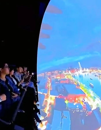 Dome Theater – Suspended Flight Dome Cinema for 8+ Guests – MNX-CVR-DOME-8S – photo 10 of 11