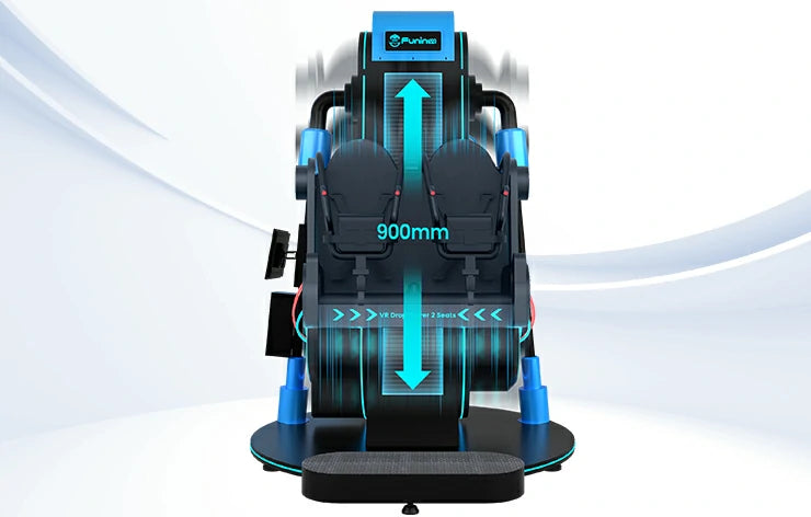 Drop Tower Ride – Two-Seat VR Free-Fall Simulator – MNX-CVR-DROP-2S – photo 4 of 12