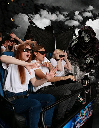 5D Cinema – 9-Seat Motion Theater with Wind, Snow and Bubbles – MNX-CVR-5DCIN-9S – photo 10 of 11