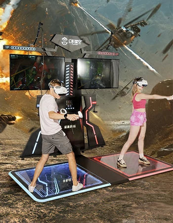 VR Shooting Game Arena – Two-Player Online Combat Station – MNX-CVR-FPSARENA-2P – photo 7 of 11